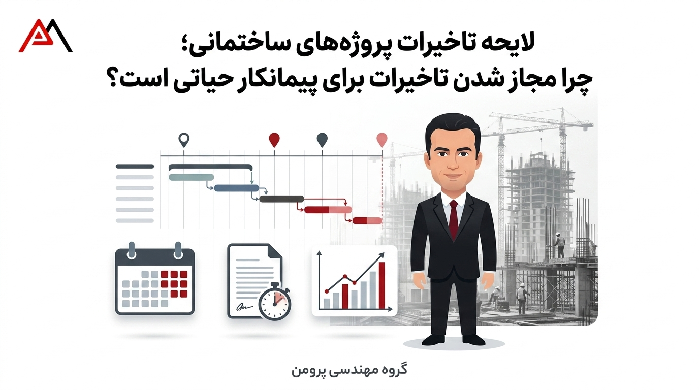 تاخیرات مجاز و غیر مجاز پروژه های ساختمانی