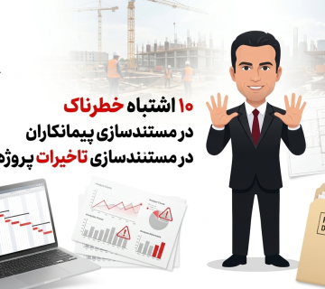 10 اشتباه خطرناک پیمانکاران در مستند سازی تاخیرات پروژه