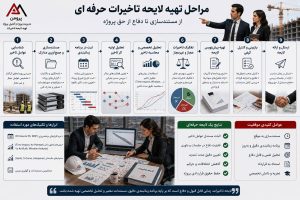 نحوه تهیه لایحه تاخیرات در پروژه های عمرانی