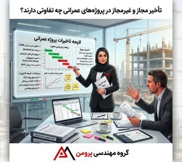 تاخیرات مجاز و غیر مجاز در پروژه های عمرانی