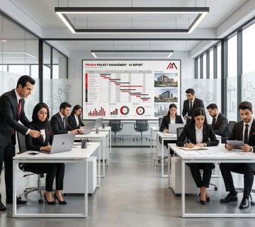 مراحل تهیه لایحه تاخیرات  گروه مهندسی پرومن