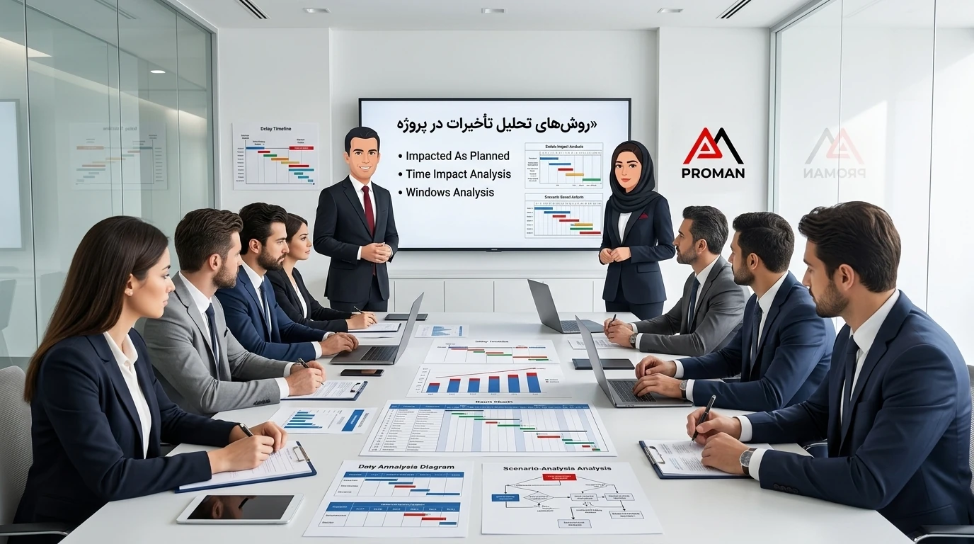 روش های تحلیل تاخیرات در پروژه